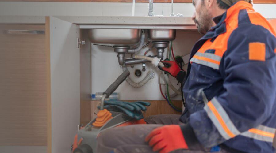 Professional slab leak plumber services in Andrews, NC